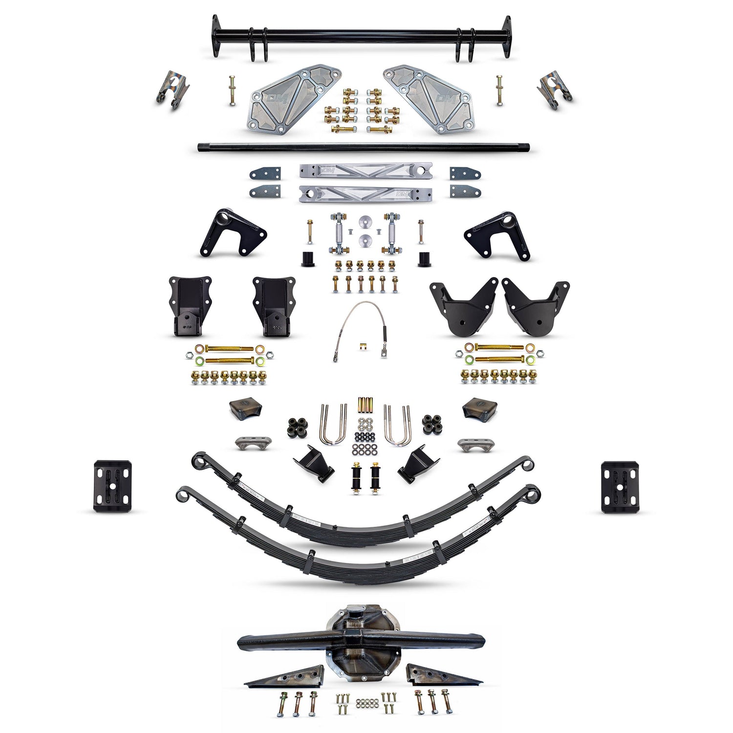 Desolate Motorsports Complete Rear Suspension Kit - 1980-1996 Ford Bronco Desolate Motorsports