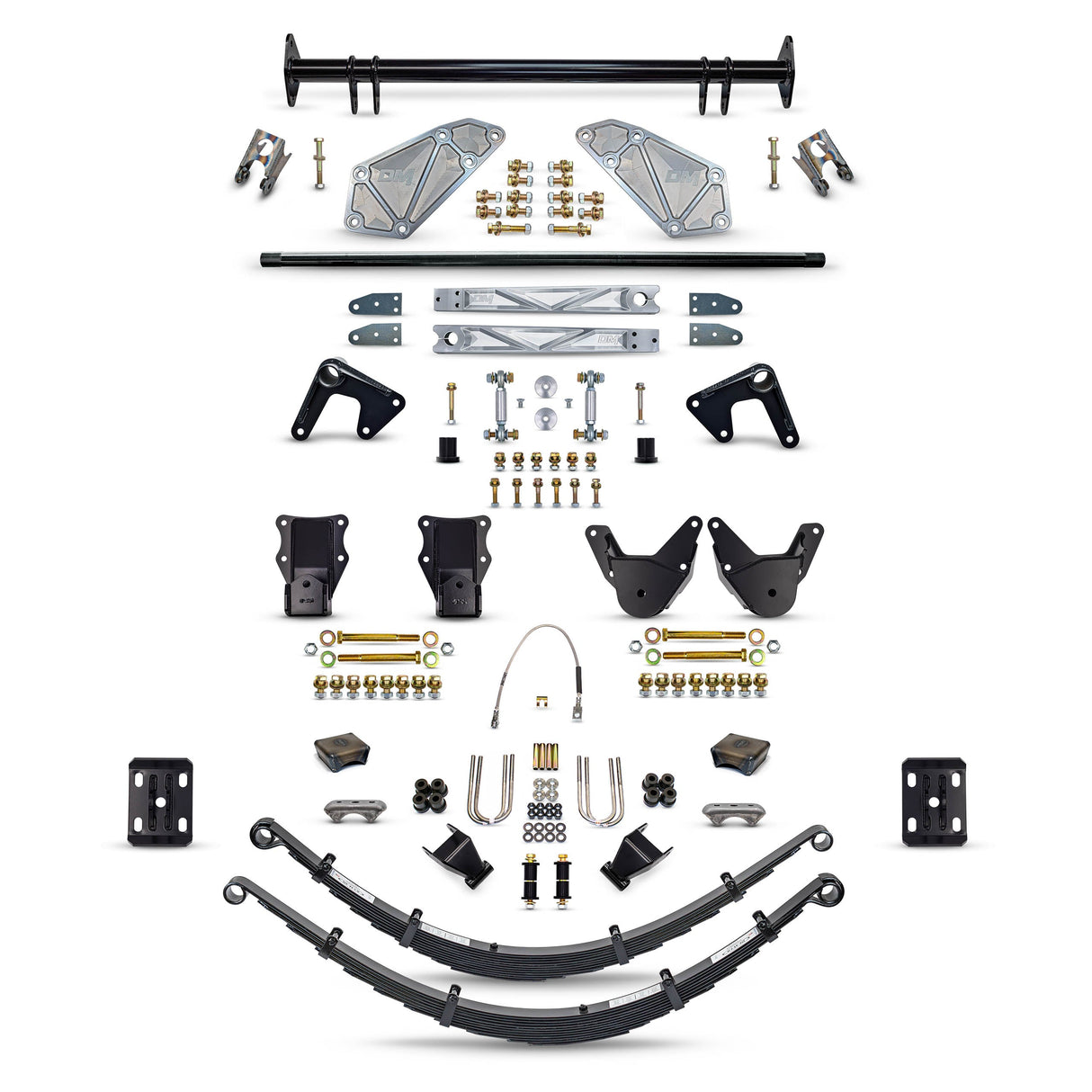 Desolate Motorsports Complete Rear Suspension Kit - 1980-1996 Ford Bronco Desolate Motorsports