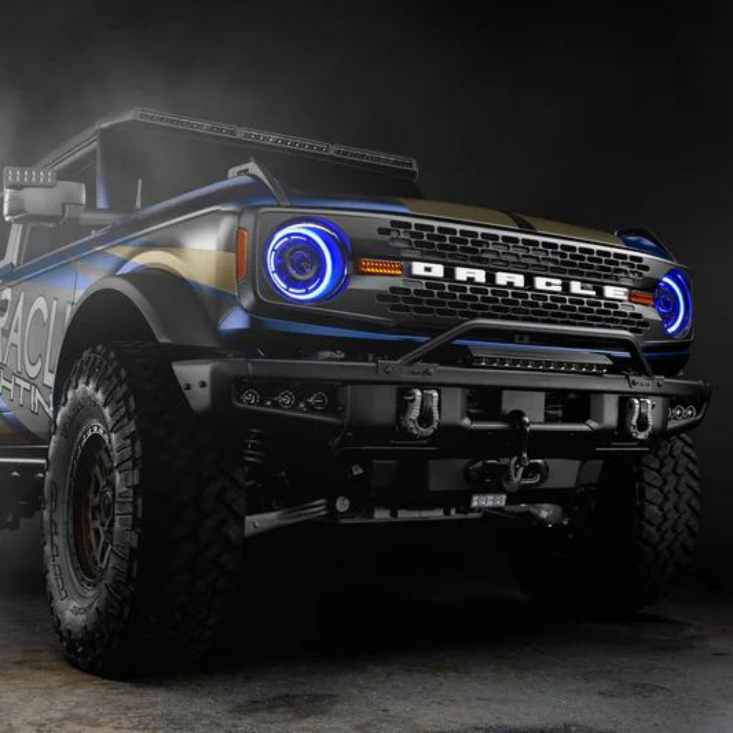 Oracle Lighting Oculus COLORSHIFT BI-LED Projector Headlights I '21- Current Ford Bronco