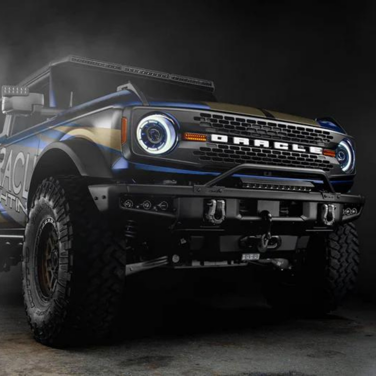 Oracle Lighting Oculus COLORSHIFT BI-LED Projector Headlights I '21- Current Ford Bronco