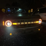 Oracle Lighting Oculus COLORSHIFT BI-LED Projector Headlights I '21- Current Ford Bronco