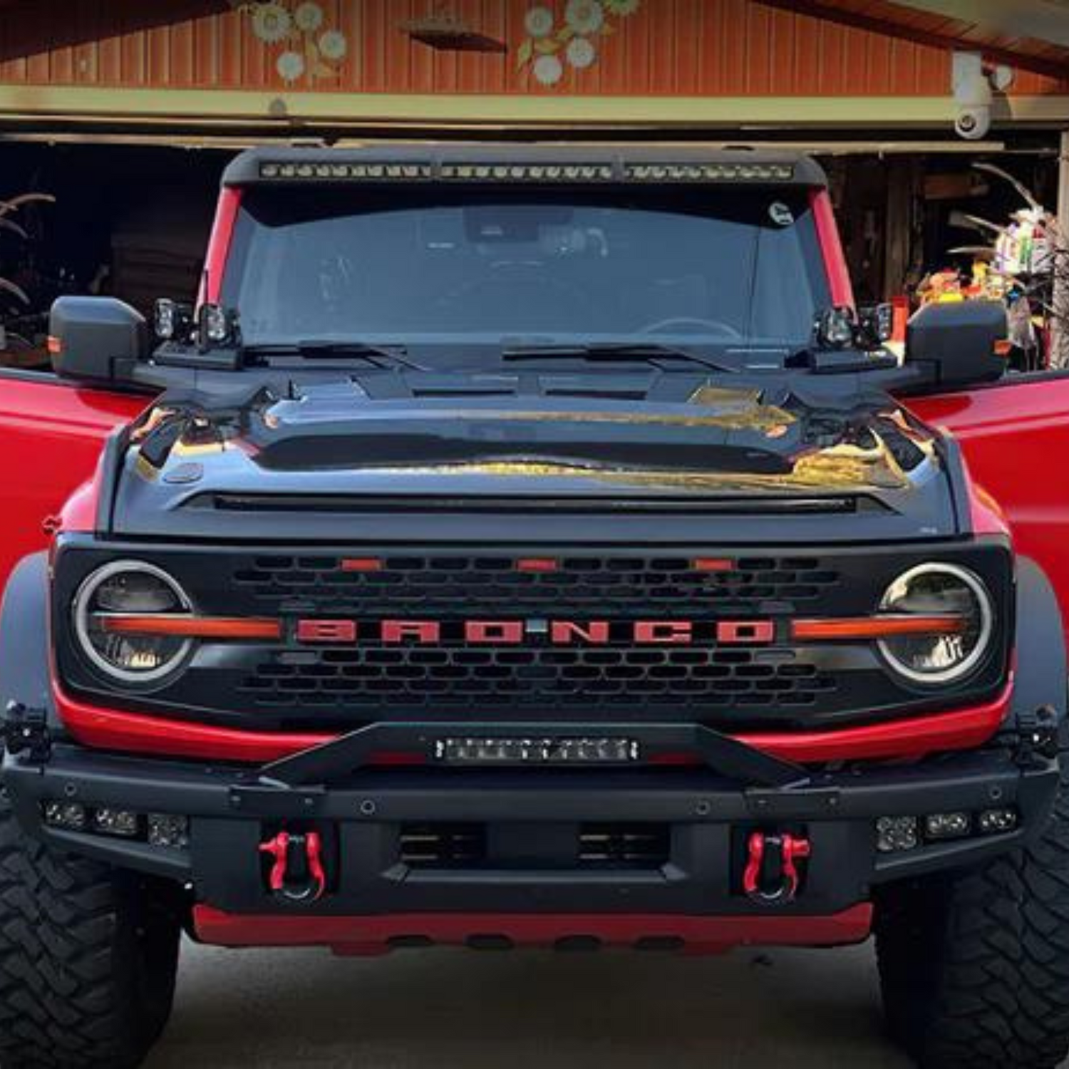 Oracle Lighting Integrated Windshield Roof Lightbar System I '21- Current Ford Bronco