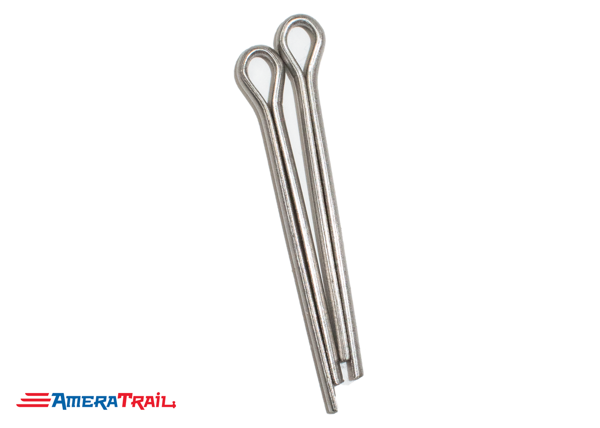 195/8" x5/8" Stainless Steel Roller Rod - Fits 18" Keel Roller, Includes Stainless Steel Cotter Pins