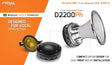 D2200Ph 2" EXIT MIDRANGE COMPRESSION DRIVER PRV