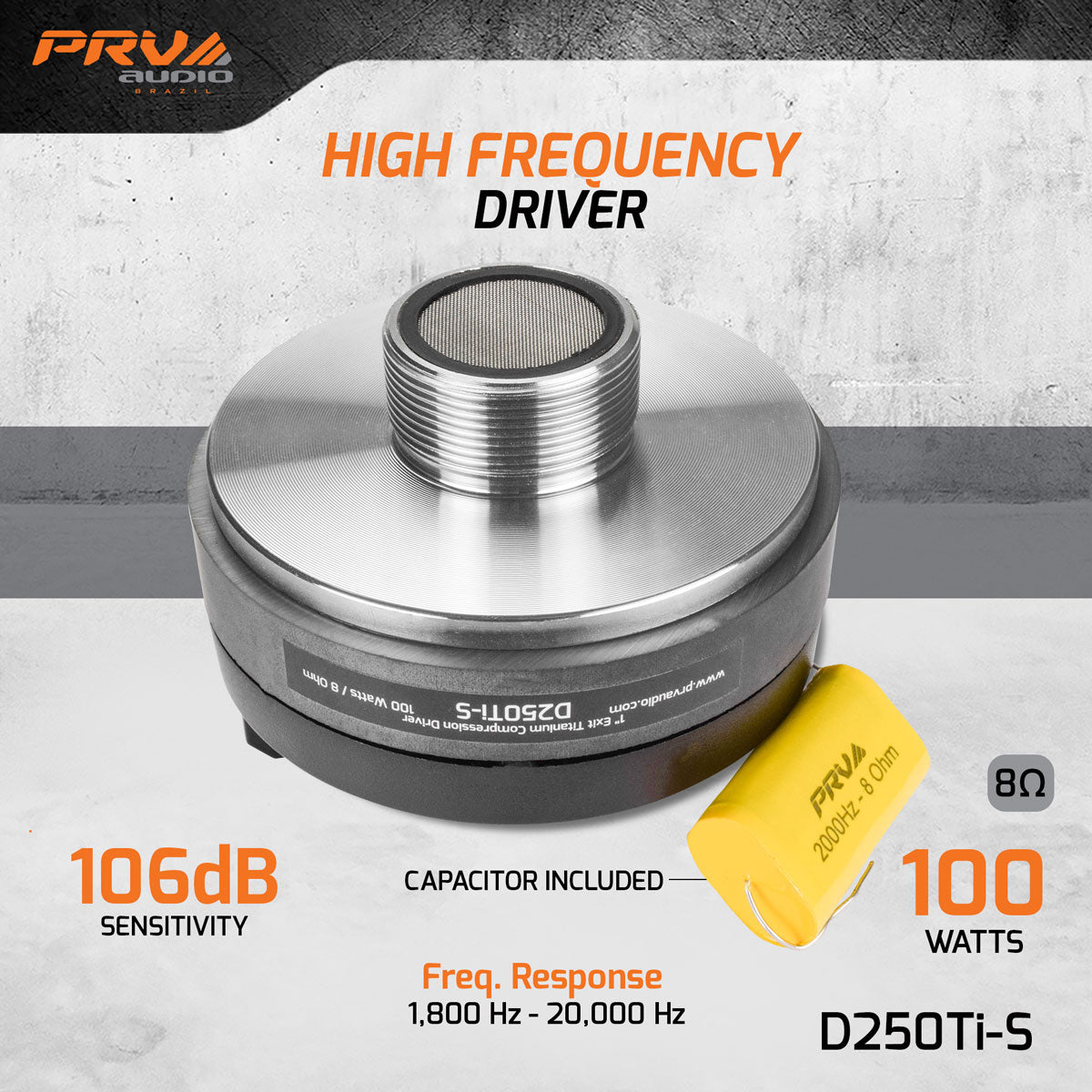 PRV D250Ti-S Driver PRV Audio