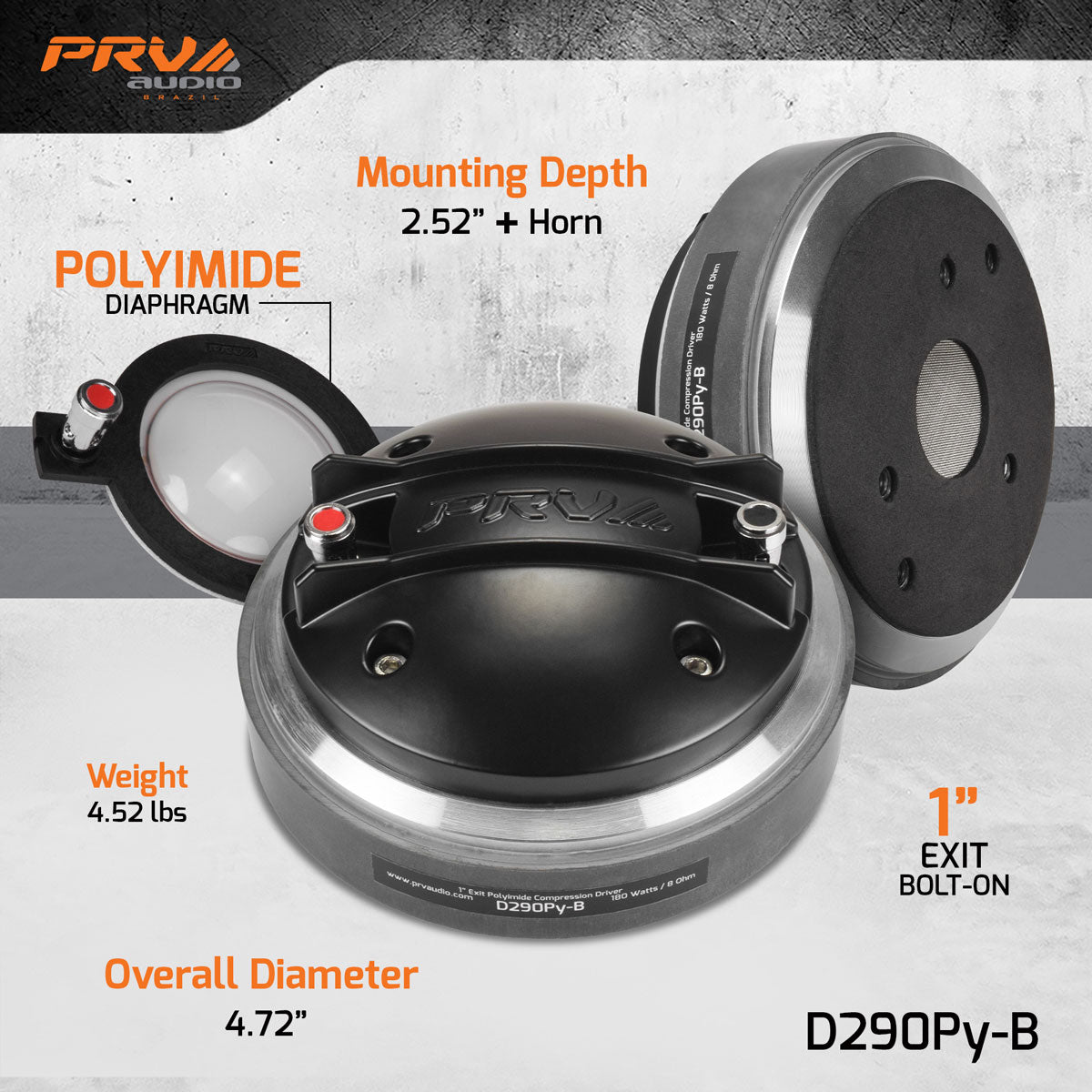 PRV D290Py-B Driver PRV Audio