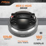 PRV Audio D290Py-B 1in Exit Compression Driver 180W