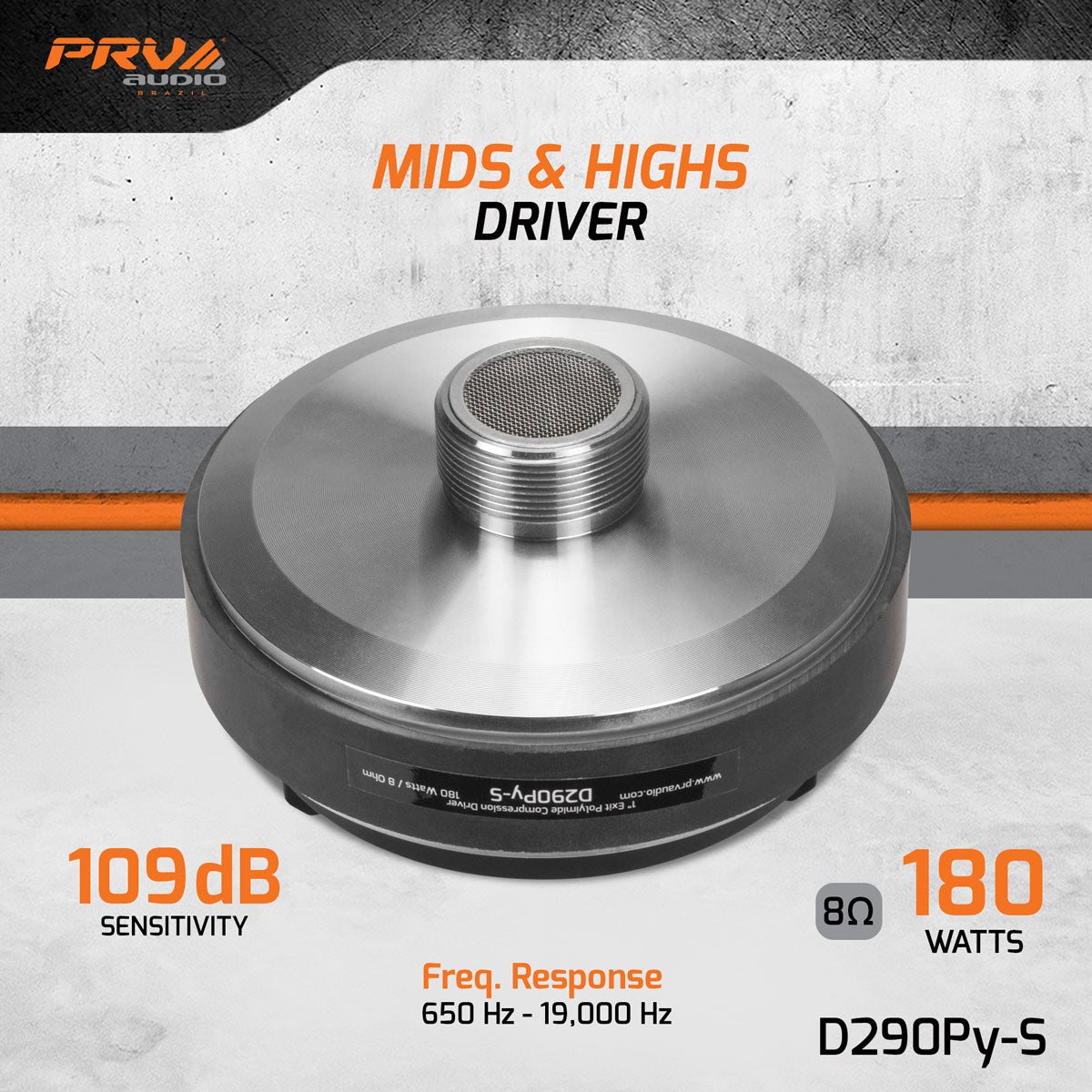 PRV D290Py-S Driver PRV Audio
