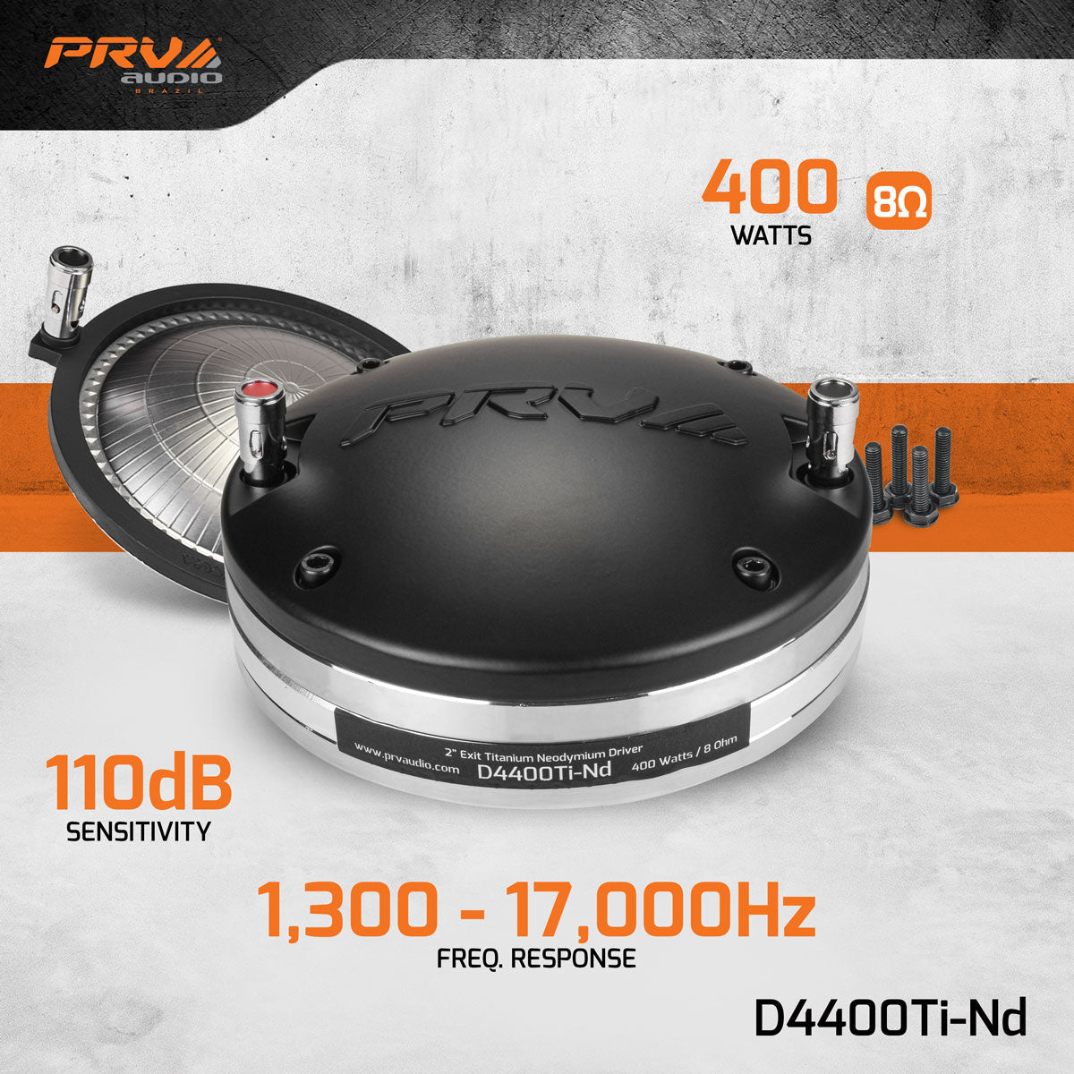 PRV D4400Ti-Nd Driver PRV Audio