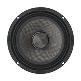 Down4Sound D4S-SF658CF 6.5" 180W Carbon Fiber Water Resistant Shallow Midrange Speakers 8-Ohm Down4Sound