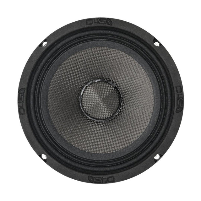 Down4Sound D4S-SF658CF 6.5" 180W Carbon Fiber Water Resistant Shallow Midrange Speakers 8-Ohm Down4Sound