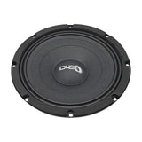 DOWN4SOUND D4S-SF808 - 8" Shallow Mount Midrange Speaker - 110W RMS, 8 Ohm High-Performance Audio Driver Down4Sound