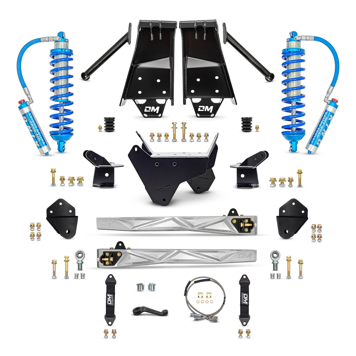 Desolate Motorsports D50 TTB Coil Over Conversion & HD Rear Suspension Kit (Front and Rear) - 1980-1997 Ford F-Series Desolate Motorsports