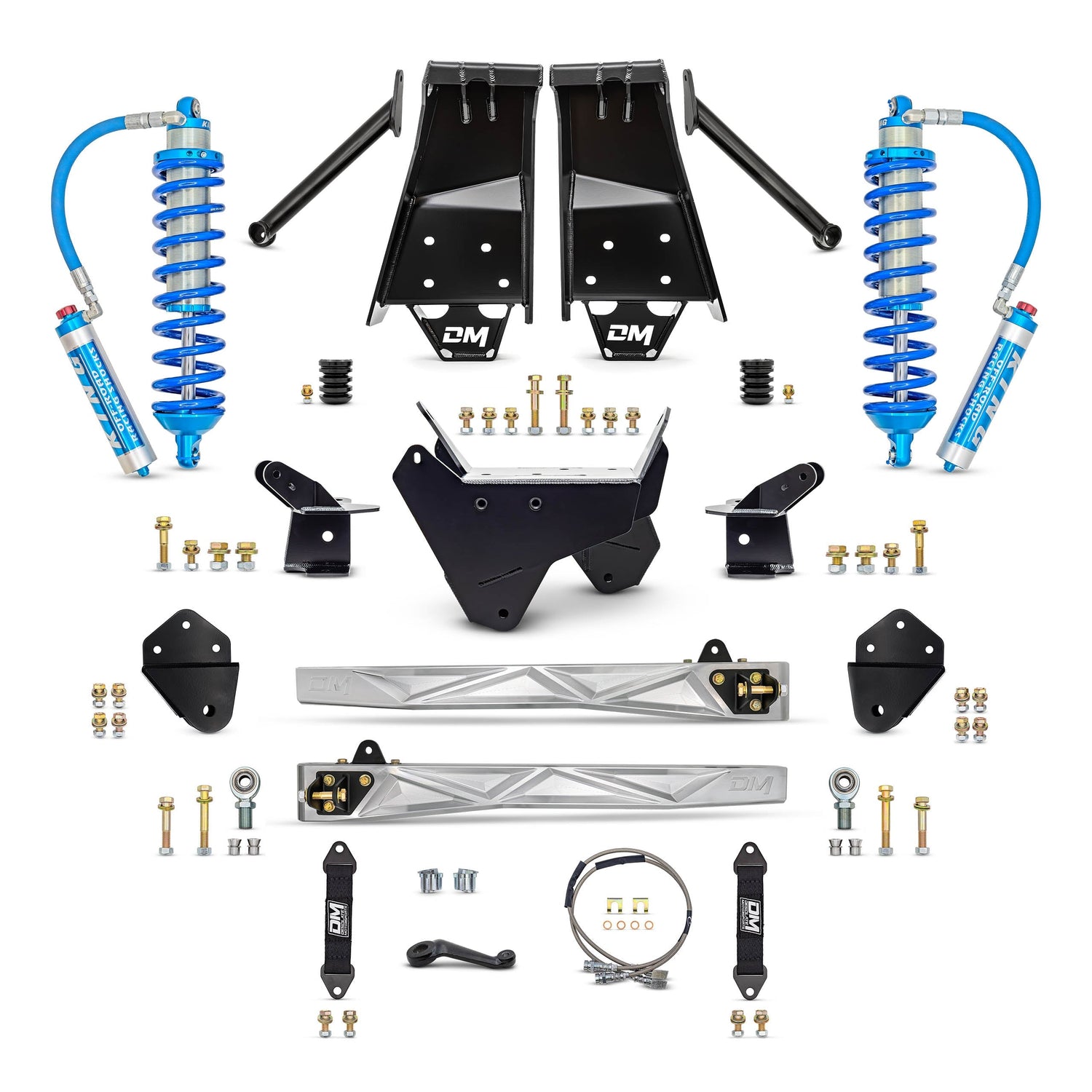 Desolate Motorsports D50 TTB Coil Over Conversion & HD Rear Suspension Kit (Front and Rear) - 1980-1997 Ford F-Series Desolate Motorsports