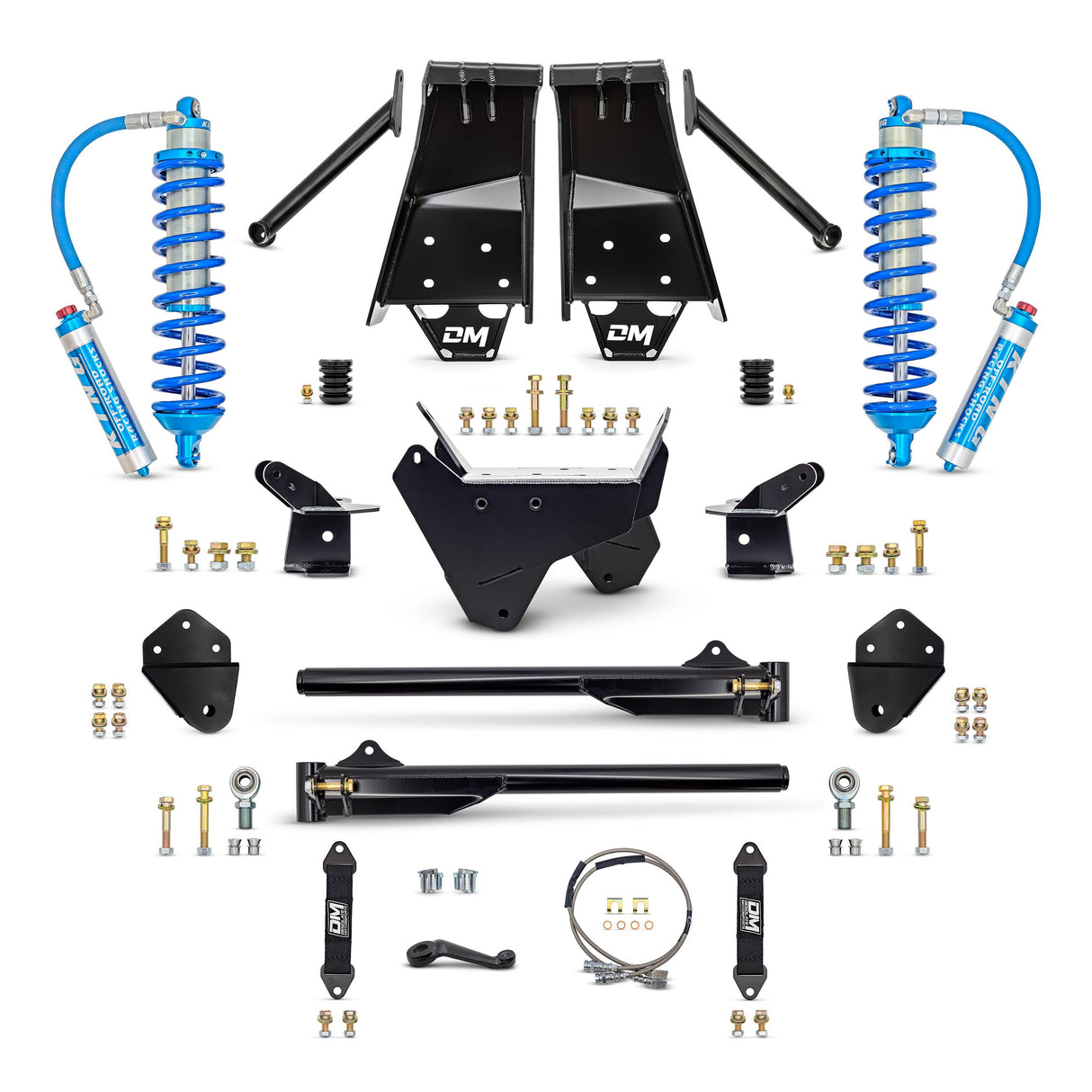 Desolate Motorsports D50 TTB Coil Over Conversion & HD Rear Suspension Kit (Front and Rear) - 1980-1997 Ford F-Series Desolate Motorsports