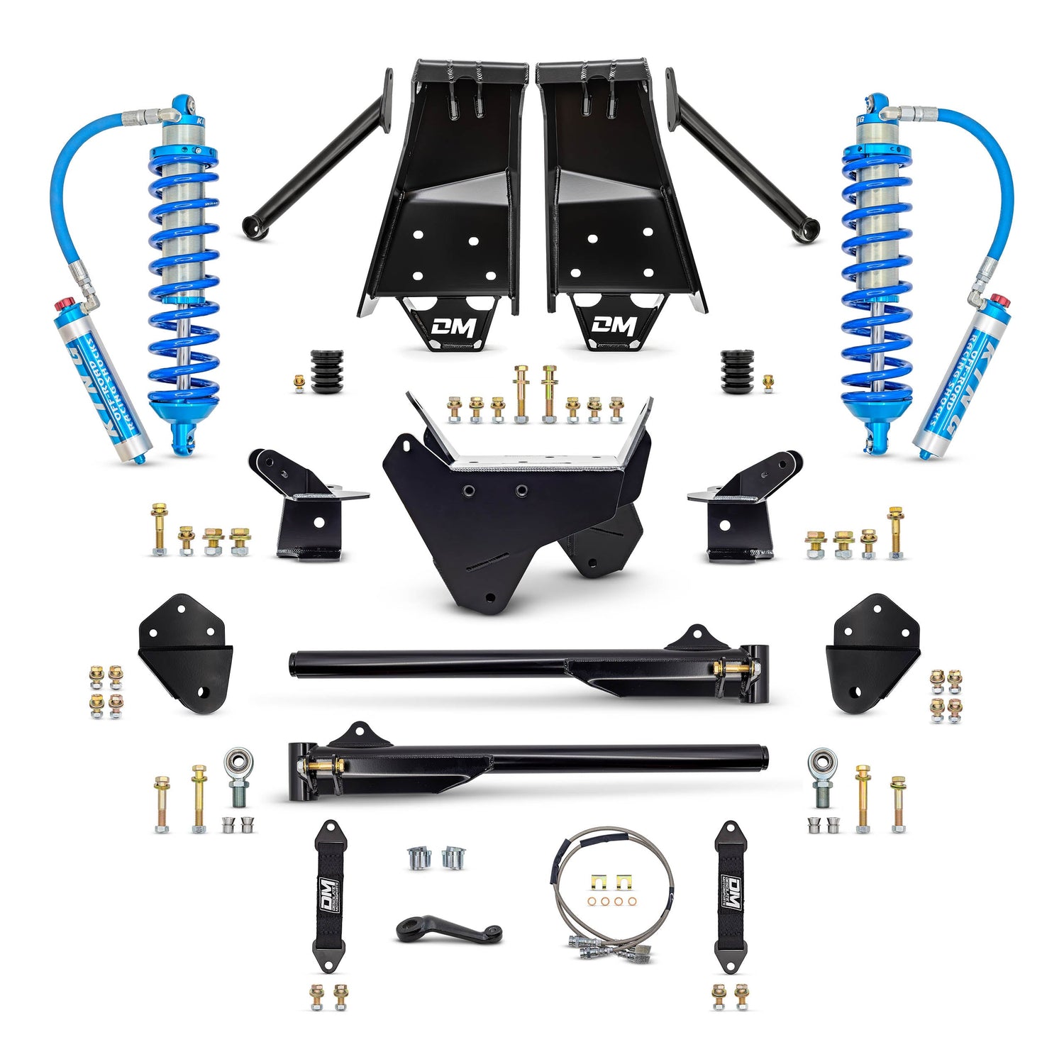 Desolate Motorsports D50 TTB Coil Over Conversion & HD Rear Suspension Kit (Front and Rear) - 1980-1997 Ford F-Series Desolate Motorsports
