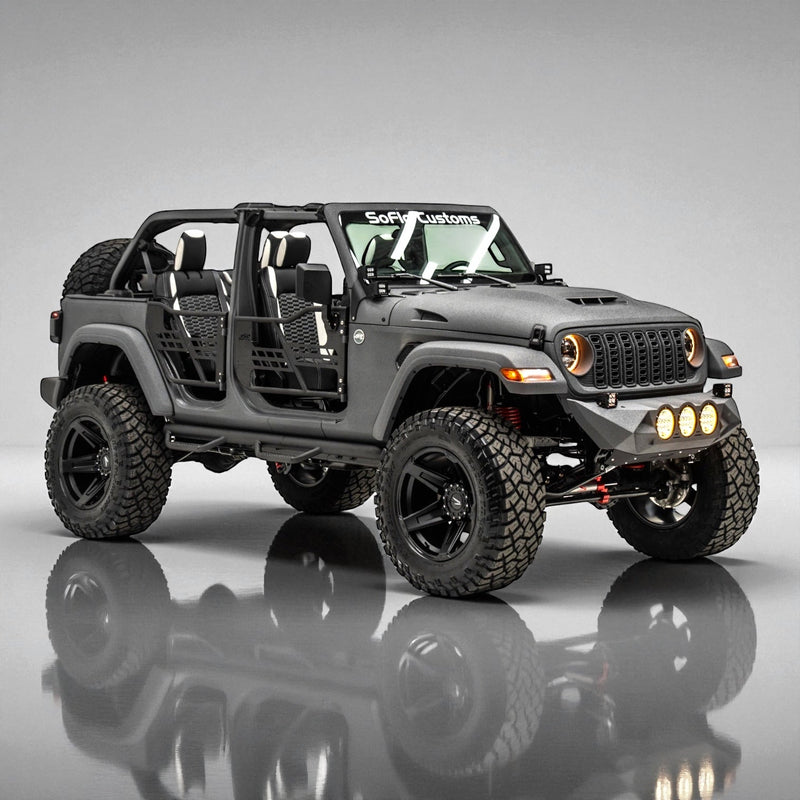Jeep Wrangler Pipe Doors 2018-2026