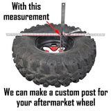 Polaris RZR Pro R Dual Clamp Spare Tire Mount