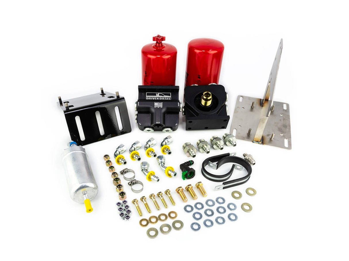 Driven Diesel Complete OBS Electric Fuel System Kit with Pump, 1994-1997 Ford 7.3L Powerstroke Driven Diesel