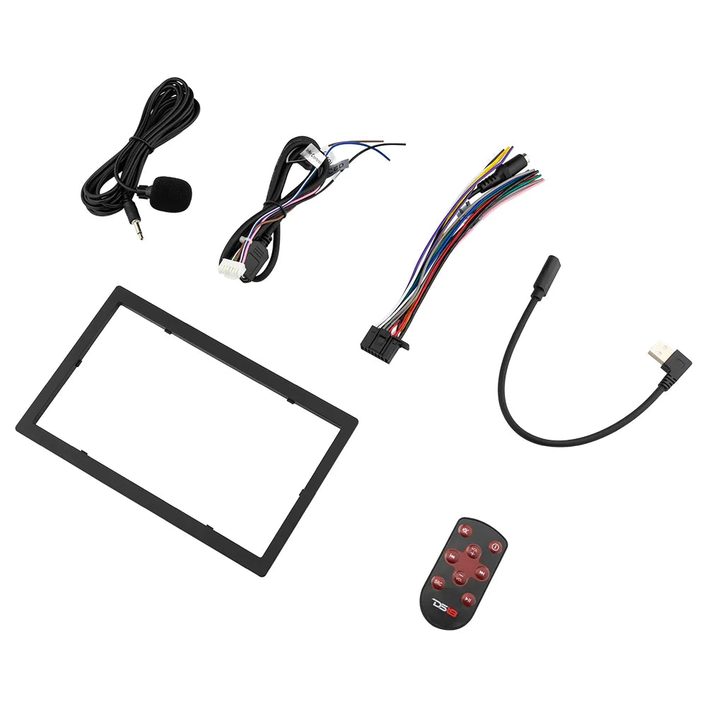 DDX10.5ML 10.5" Floating Swivel Modular Touchscreen Mechless Double-DIN Headunit with Bluetooth, Mirror Link and USB DS18