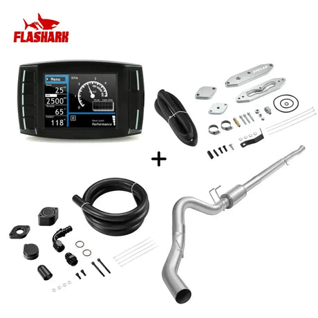 EGR/DPF/CCV/DEF Delete Kit For 2011-2014 6.7L Ford Powerstroke Diesel All-in-One Kit