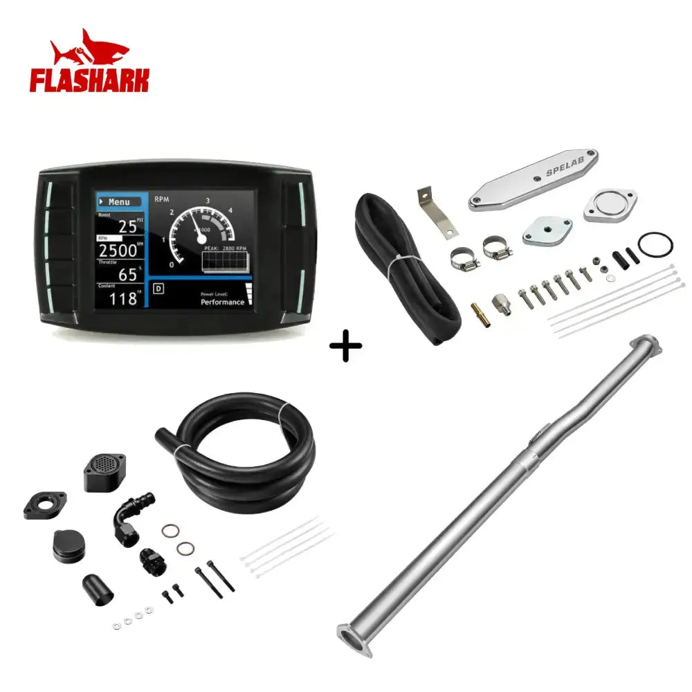 EGR/DPF/CCV/DEF Delete Kit For 2011-2019 6.7L Ford Powerstroke Diesel All-in-One Kit