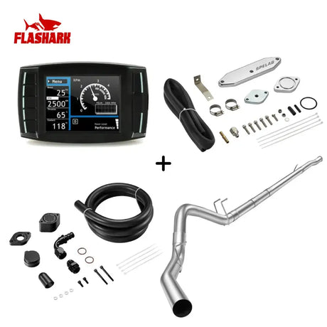 EGR/DPF/CCV/DEF Delete Kit For 2011-2019 6.7L Ford Powerstroke Diesel All-in-One Kit