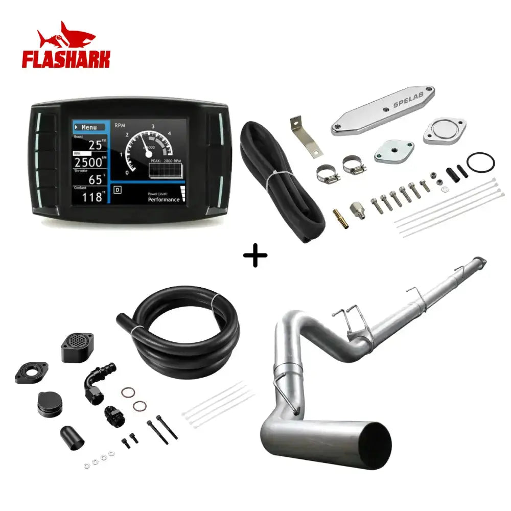 EGR/DPF/CCV/DEF Delete Kit For 2011-2019 6.7L Ford Powerstroke Diesel All-in-One Kit