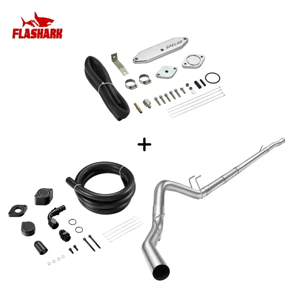 EGR/DPF/CCV/DEF Delete Kit For 2011-2019 6.7L Ford Powerstroke Diesel All-in-One Kit