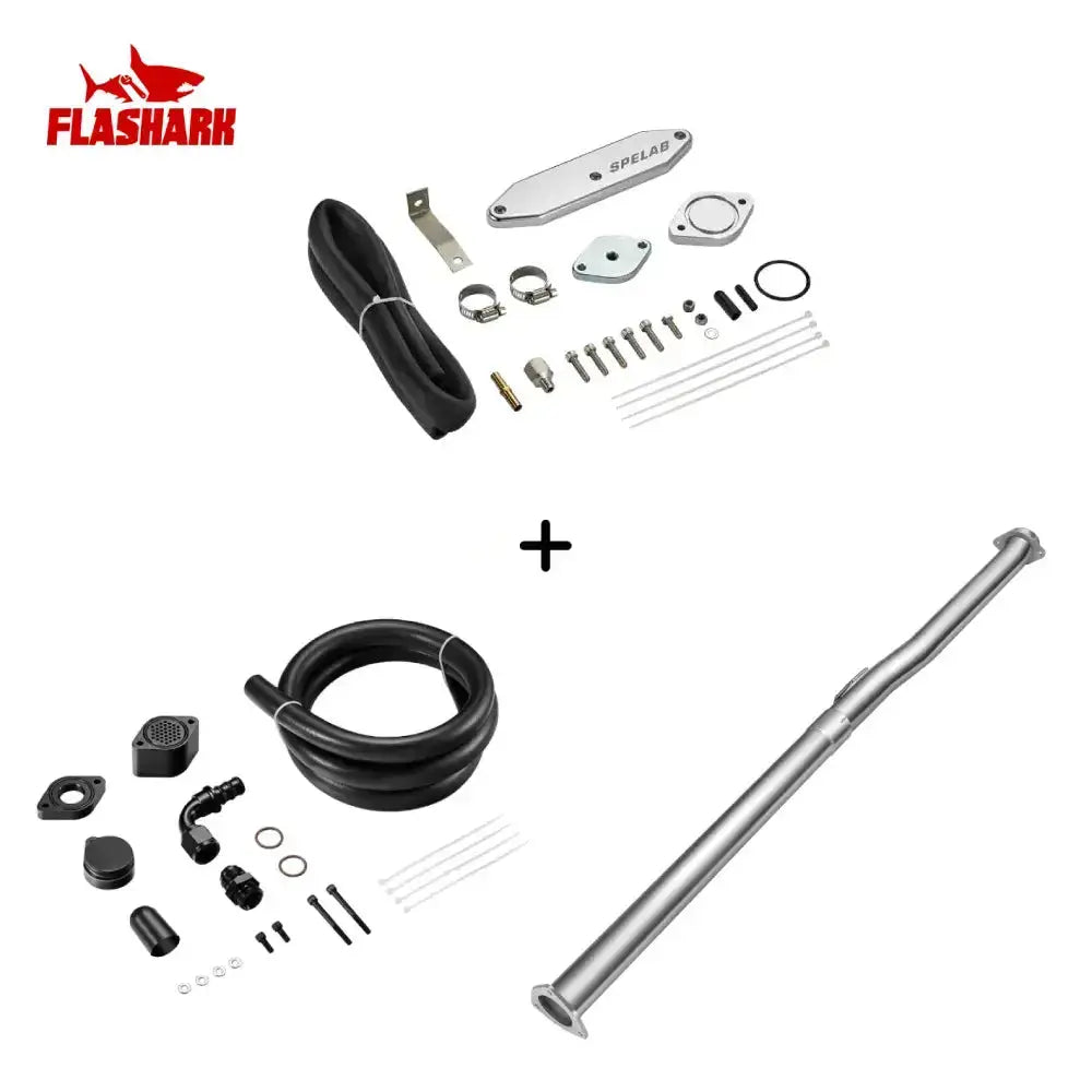 EGR/DPF/CCV/DEF Delete Kit For 2011-2019 6.7L Ford Powerstroke Diesel All-in-One Kit
