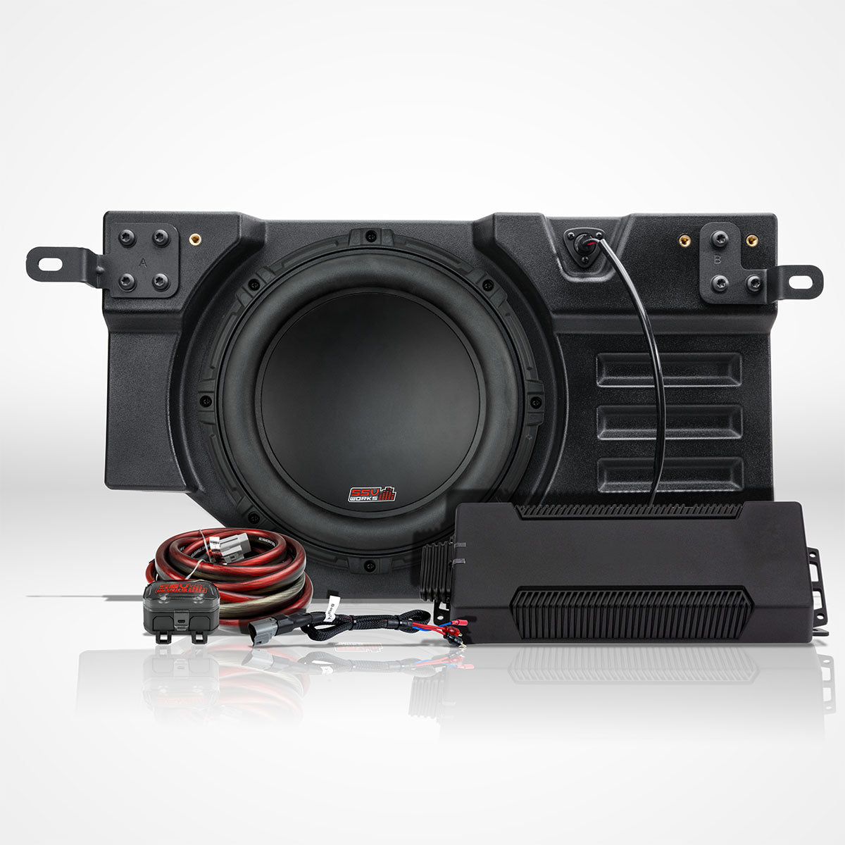 2026 Can-Am® Defender HD11 Plug-&-Play 10" Ported Subwoofer Add-On Kit