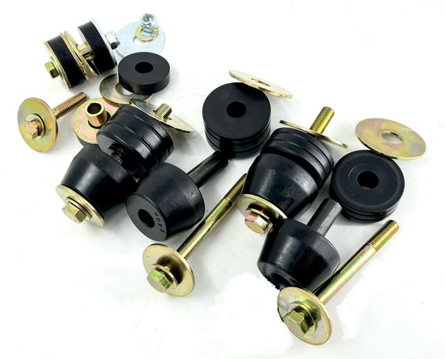 72-93 Dodge Truck Body Mount Bushing Kit With All New Hardware Meyer Distributors