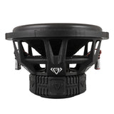 Black Diamond 12” Dual 3” Voice Coil Subwoofer with Aluminum Basket | 4-Ohm