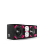 KTPONV2-208PINK / DUAL 8" PINK LOADED PORTED BOX + 2 TWEETER Comando Audio Inc.