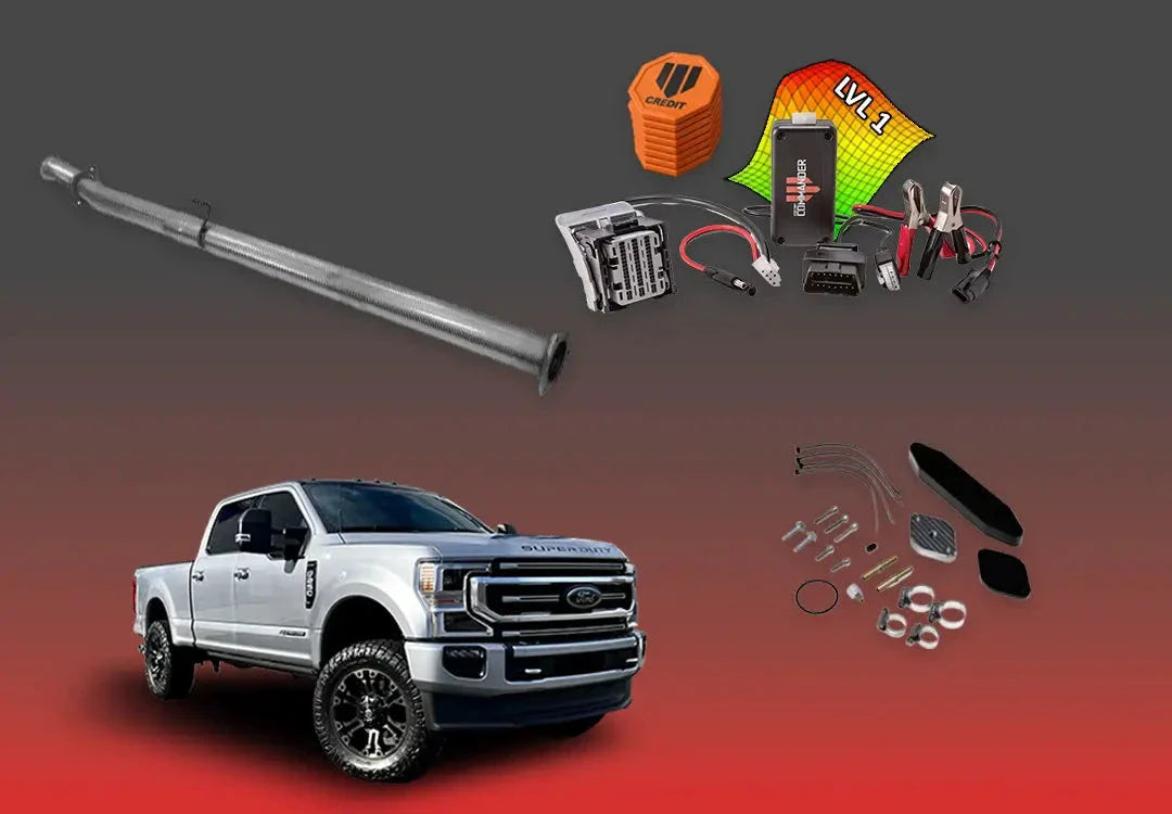 DIESELR 6.7L Ford Powerstroke All-In-One Kit w/ Commander (2020–2021)