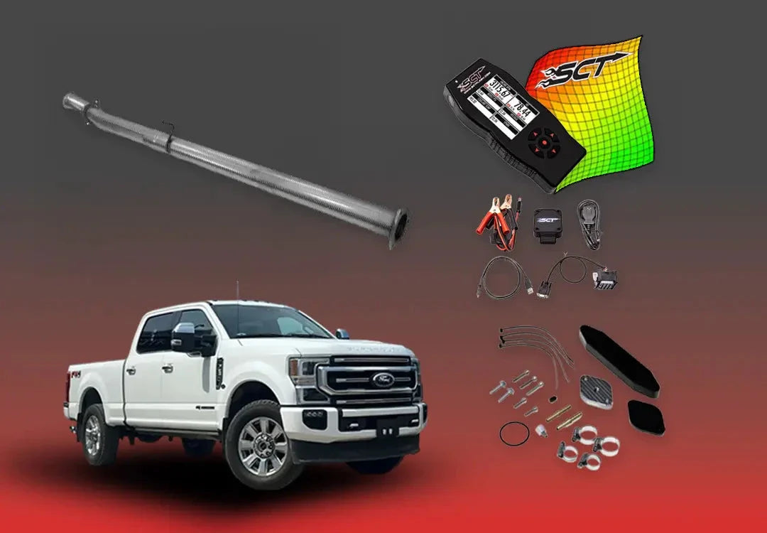 DIESELR 6.7L Ford Powerstroke All-In-One Kit w/ SCT X4 (2020–2021)