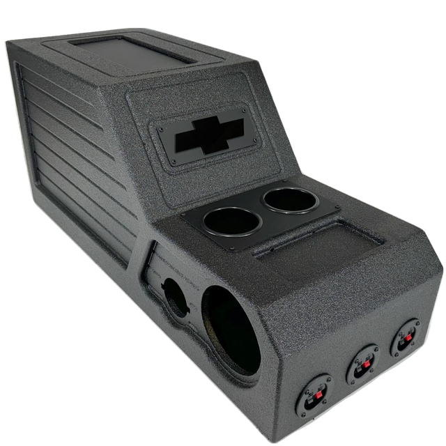 Center Console Enclosure Box GMC/Chevy Trucks 1995-1998 Ported 12" Moon Car Stereo