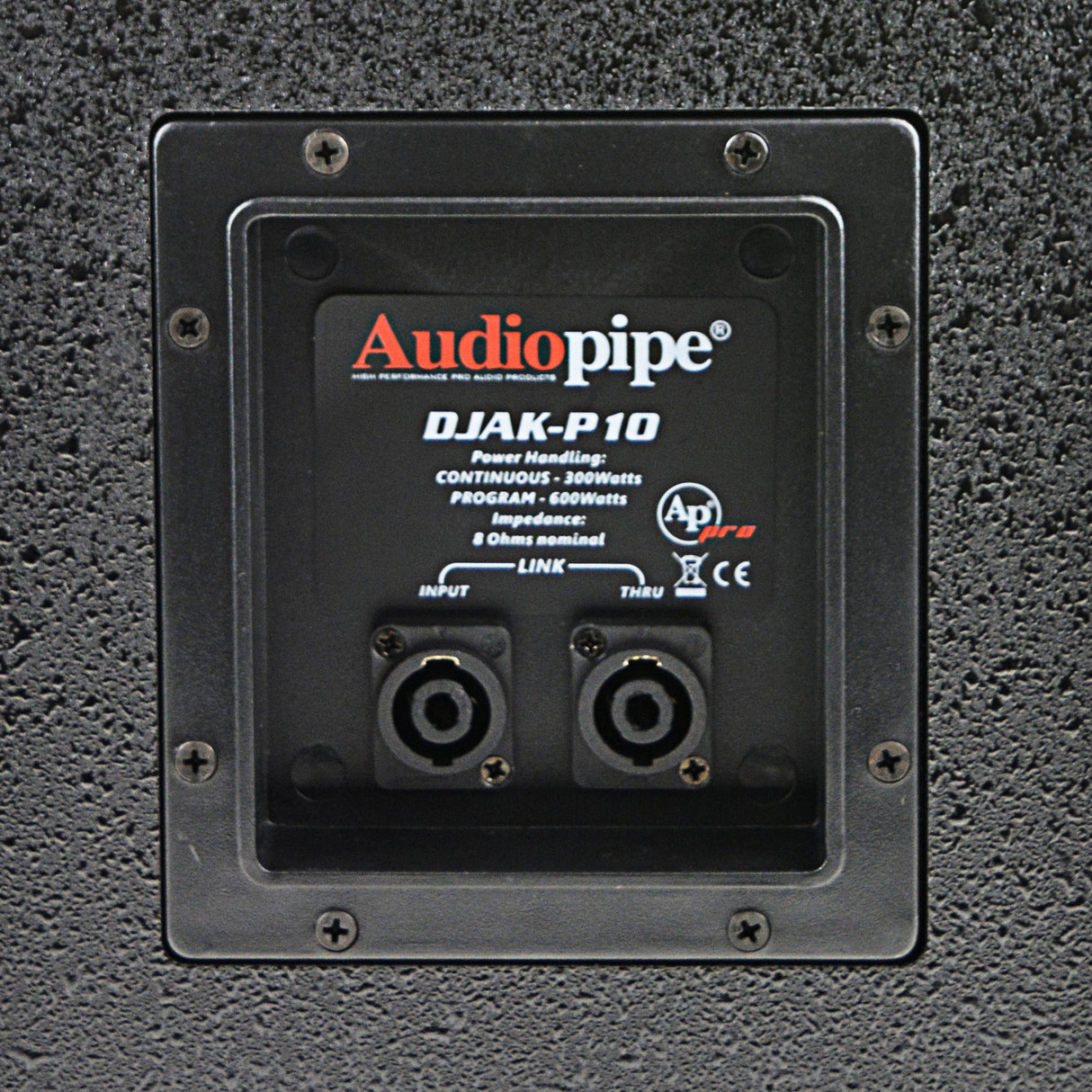 10” Professional 2-Way Passive Loudspeaker (DJAK-P10) Audiopipe