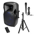 15" Professional Active Loudspeaker (DJAP-1567A-CMB) Audiopipe