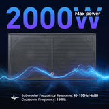 DJAP-SUP15202D 15“ Professional Passive Loudspeaker Audiopipe