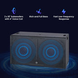 DJAP-SUP18202D 18“ Professional Passive Loudspeaker Audiopipe