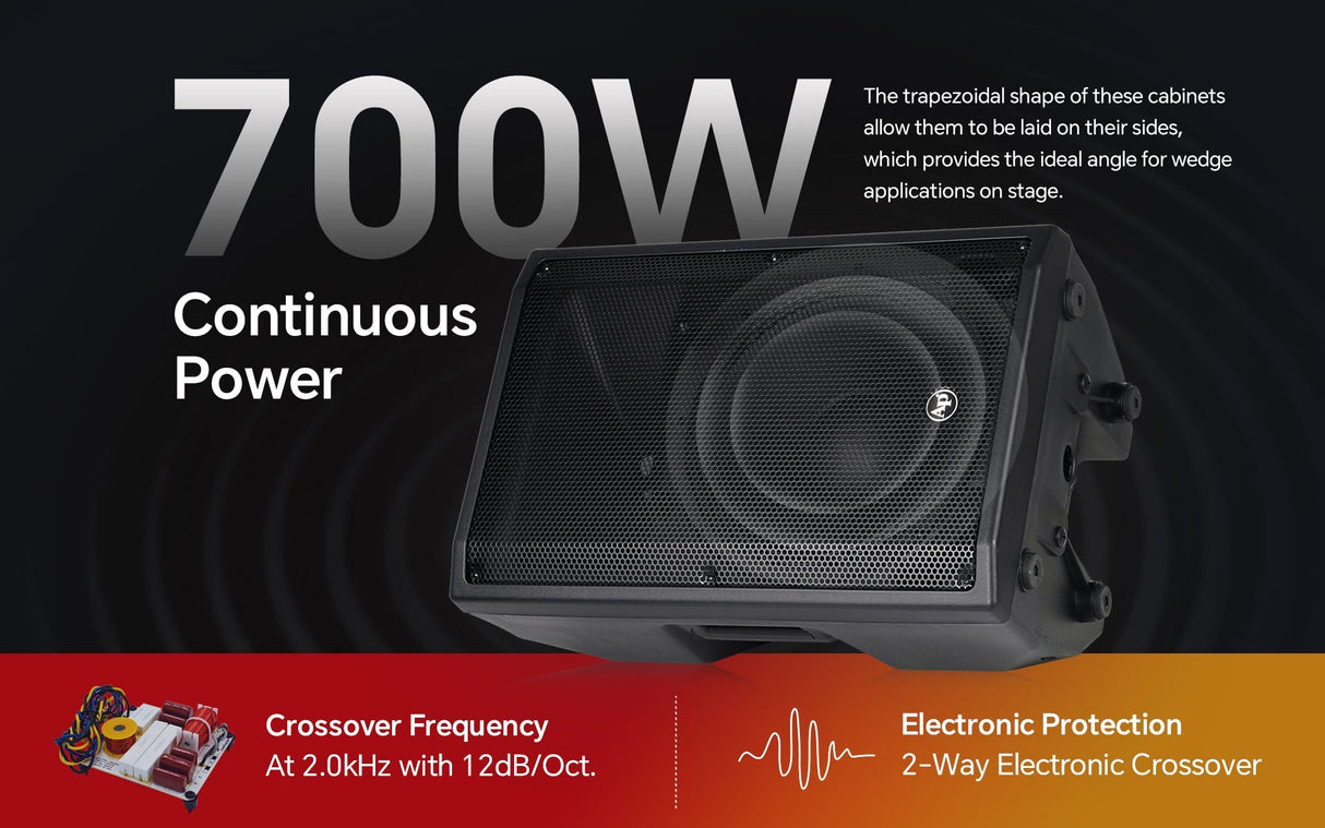 15” 2-Way Professional Passive Loudspeaker (DJAV-X15) Audiopipe