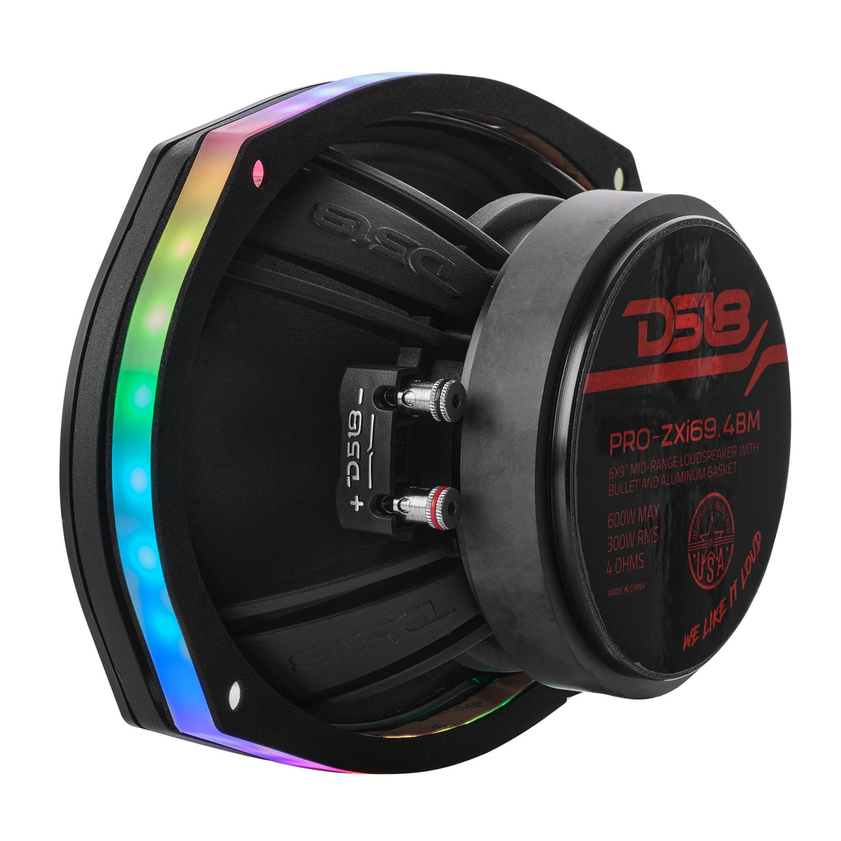 6x9" Digital LED Ring for Loudspeakers and Speakers