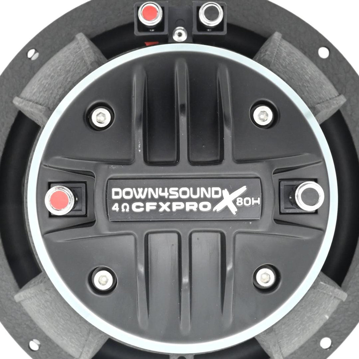 Down4Sound CFX-PROx804H 8" 200W RMS Carbon Fiber NEO Water Resistant Coaxial Speaker (Single) Down4Sound