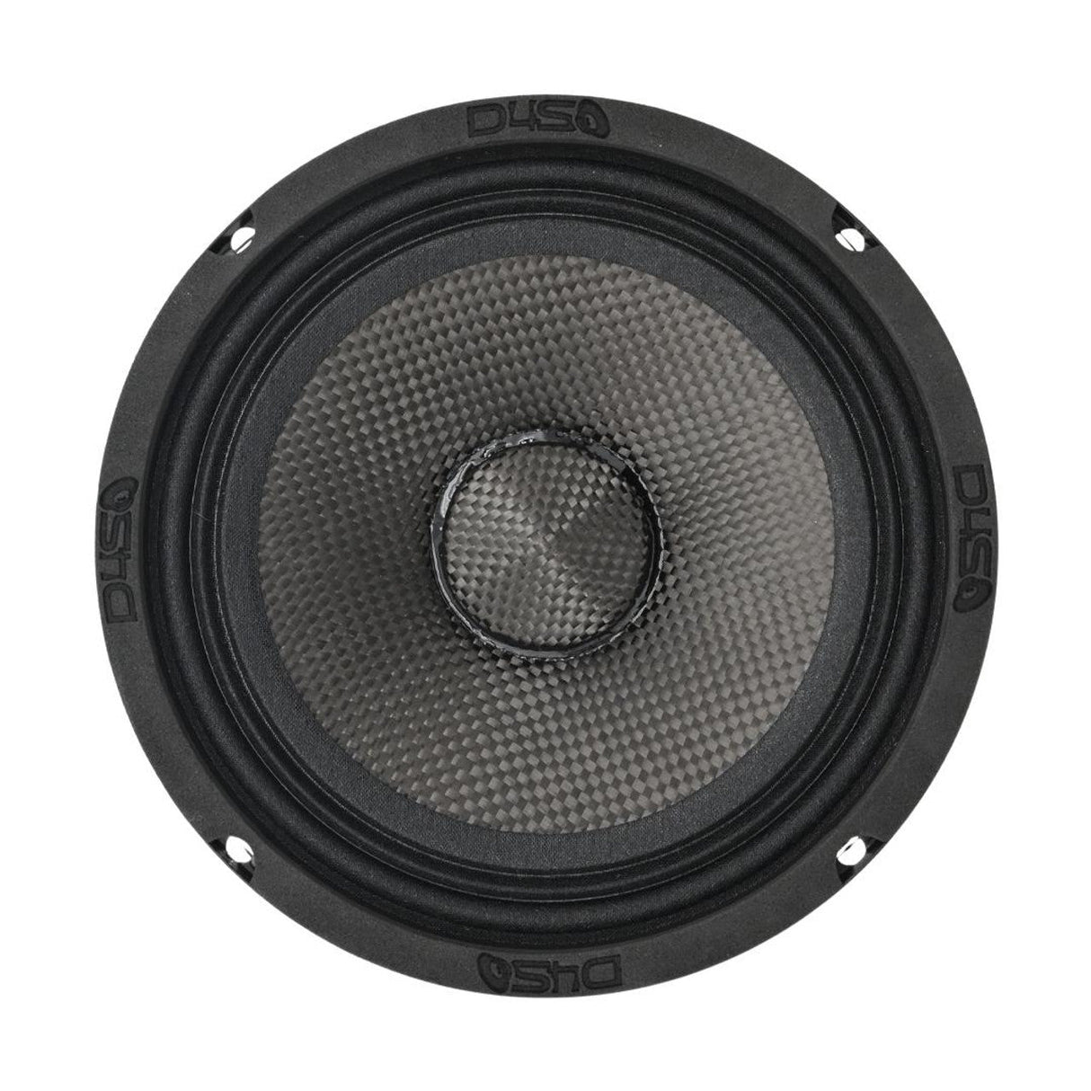 Down4Sound D4S-SF654CF 6.5" 180W RMS Carbon Fiber Water Resistant Shallow Midrange Speaker (Single) Down4Sound