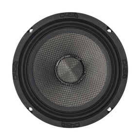 Down4Sound D4S-SF654CF 6.5" 180W RMS Carbon Fiber Water Resistant Shallow Midrange Speaker (Single) Down4Sound