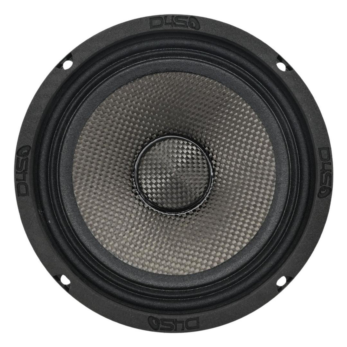 Down4Sound D4S-SF804CF 8" 180W RMS Carbon Fiber Water Resistant Shallow Midrange Speaker (Single) Down4Sound
