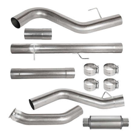 TruckTok 2013-2018 6.7L Ram Cummins 5" Turbo Back DPF Delete Pipe & EGR Cooler Delete Kit TruckTok