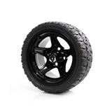 MODZ Drift 12x7 Glossy Black & X Comp X/T Tire Package