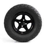 MODZ Drift 12x7 Glossy Black & X Comp X/T Tire Package
